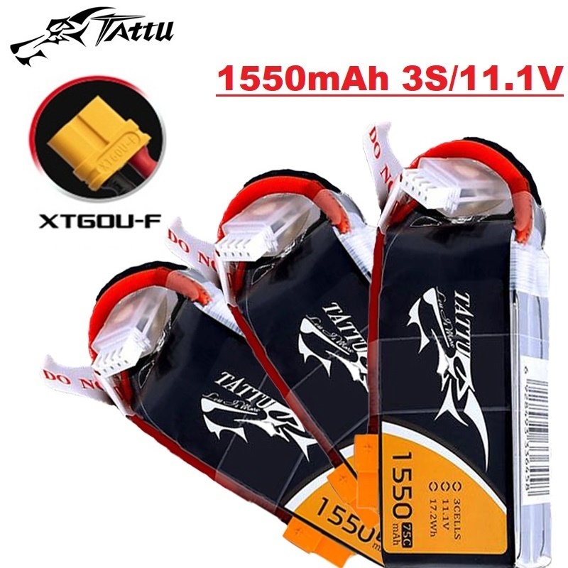 Drone Battery Connector - TATTU-batería LiPo 3S de 11,1 V,