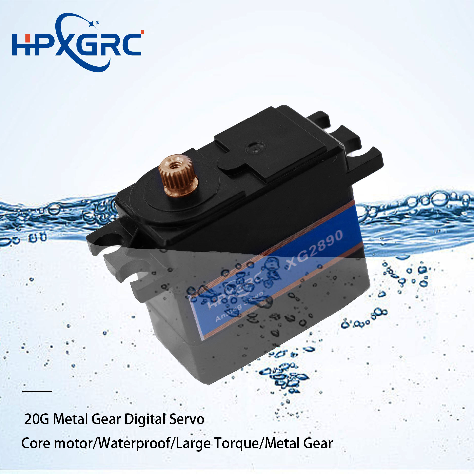 HPXGRC Servo impermeable 9g 17 - Drone Battery Plate reseña y precio