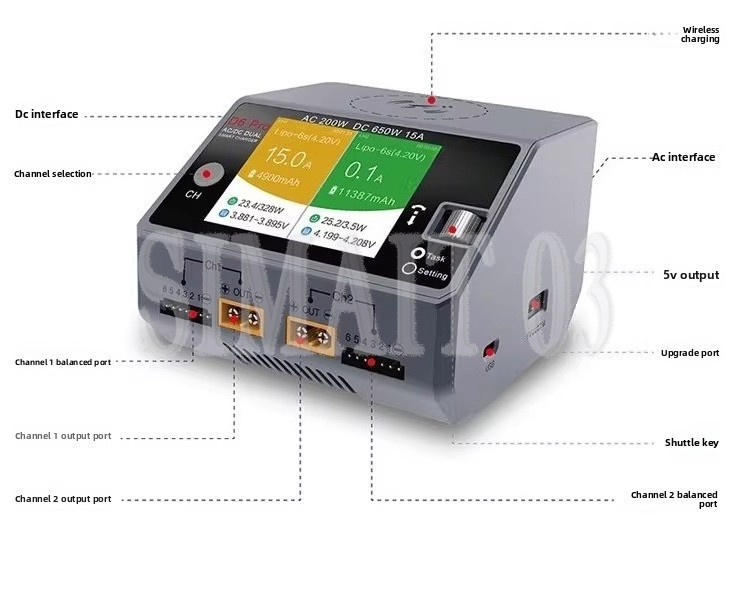 Cargador Inteligente HOTA D6 P - Drone Battery Smart reseña y precio