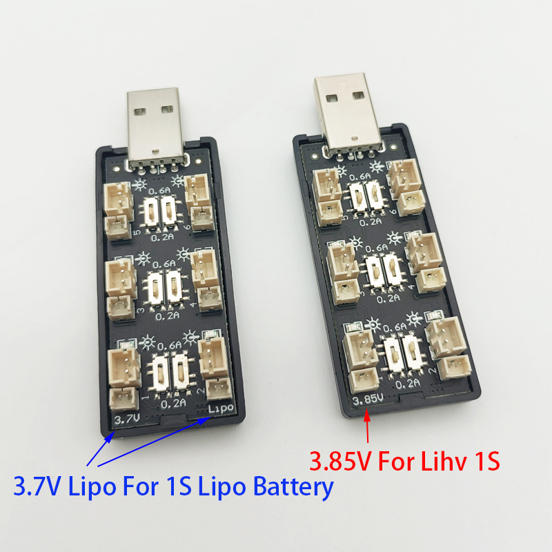 6CH USB 1S LiPo/LiHv 3,7 V/4,2 - Drone Battery Plate reseña y precio