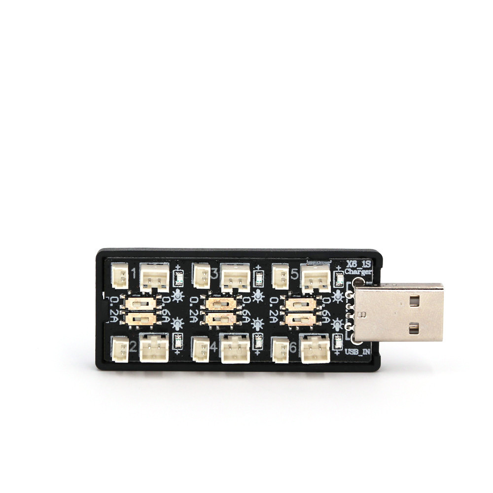 6CH USB 1S LiPo/LiHv 3,7 V/4,2 - Drone Battery Plate reseña y precio