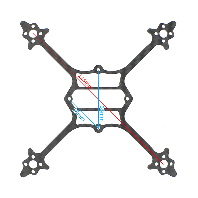 Placa inferior de distancia en - Drone Battery Plate reseña y precio