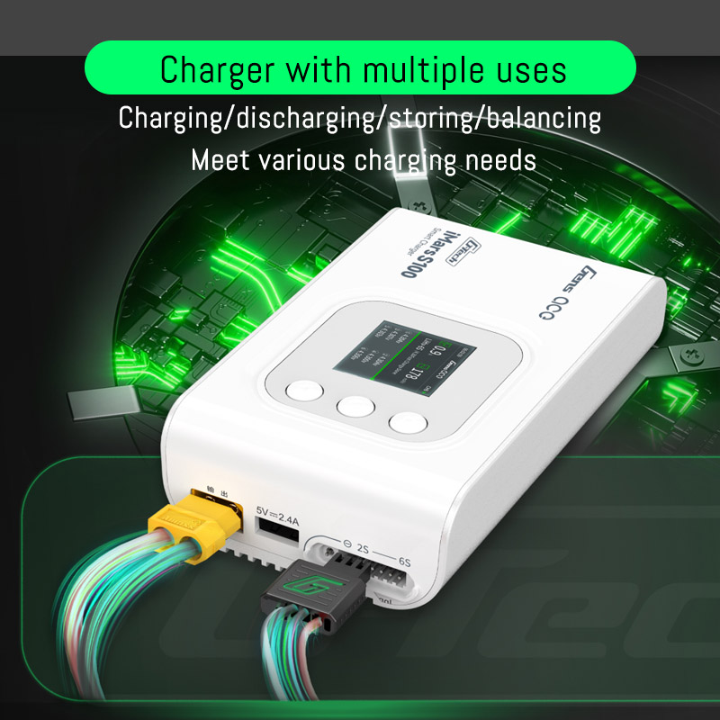 Cargador inteligente GensAce i - Drone Battery Smart reseña y precio