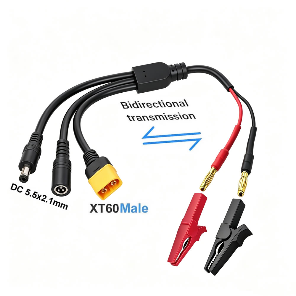 Cable adaptador 5 en 1 de XT60 - Drone Battery Smart reseña y precio
